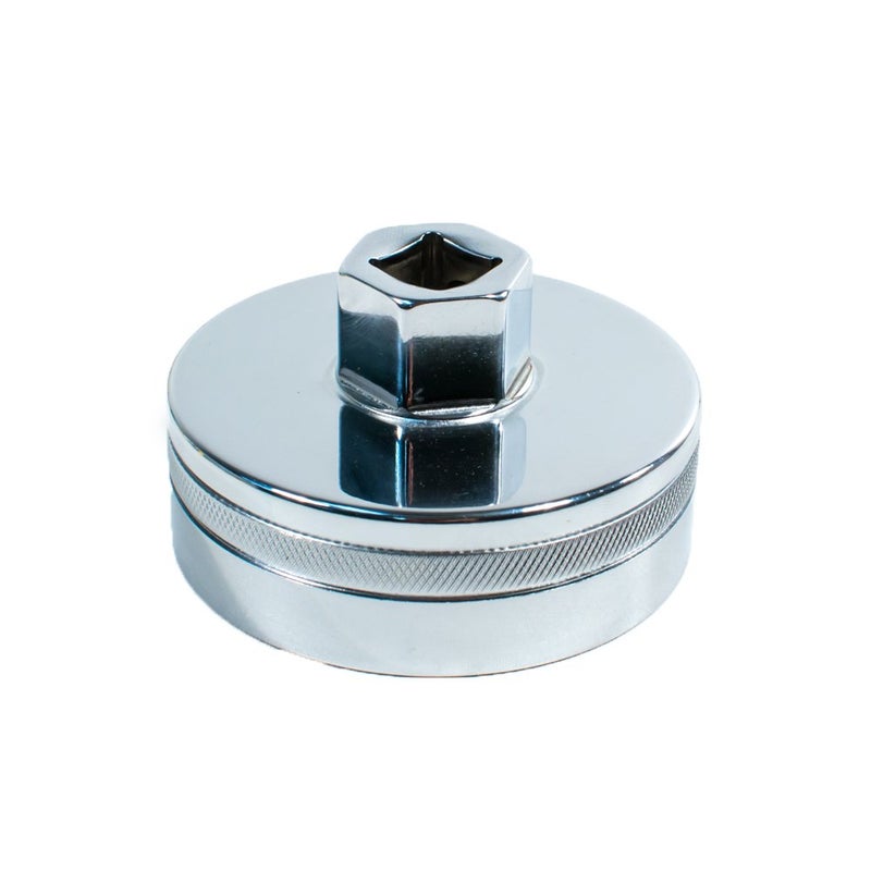 Tool Guy Republic Forged Chrome Vanadium Oil Filter Wrench Socket for Toyota, Lexus, Scion, Type Oil Filter Housings - 64mm 14 Flats - Image 1